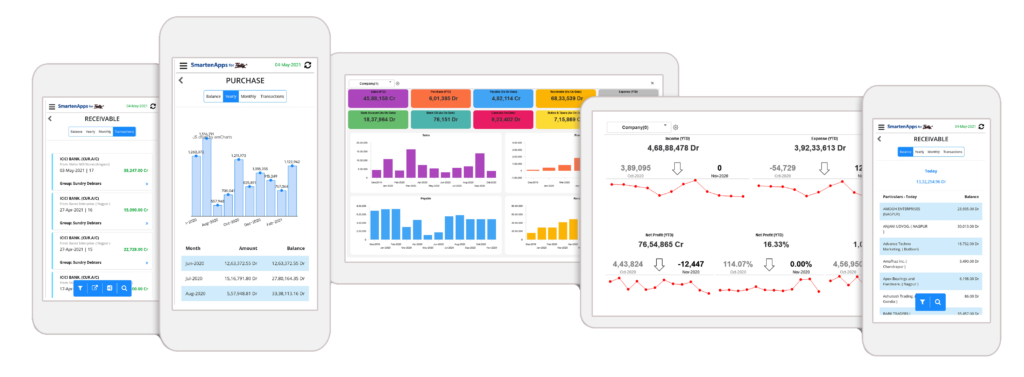 Mobile Access to Tally ERP and Tally Prime with Built-In Analytics is Key to User Satisfaction